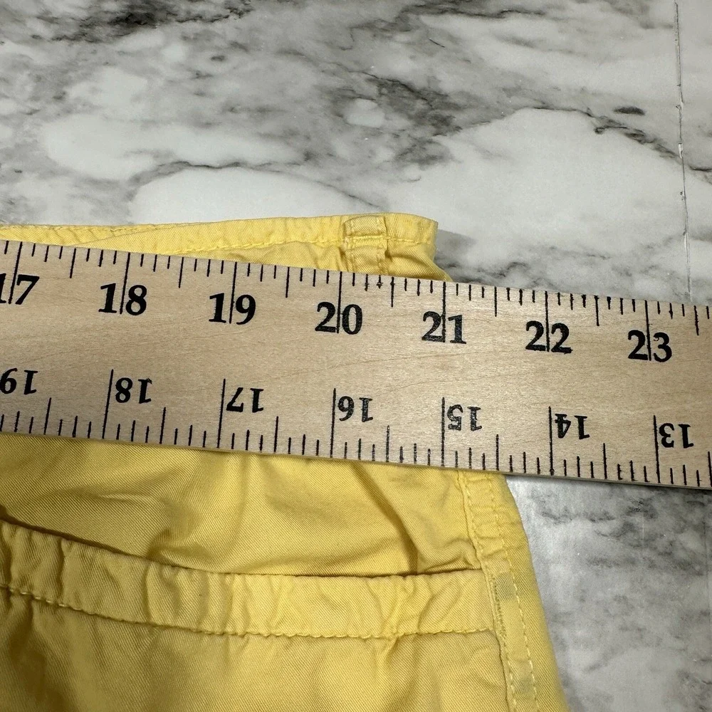 LRL Lauren Jeans Co. Ralph Lauren Yellow Shorts Size 22W (42